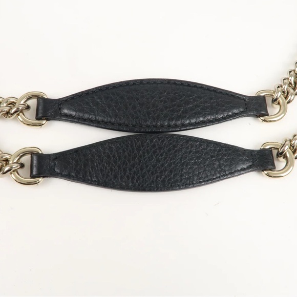 GUC - Gucci Soho Black Cellarius Pebbled Leather Soho Bag - Picture 5 of 16